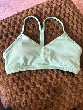 Light Mint Green heather reinette fleo bra